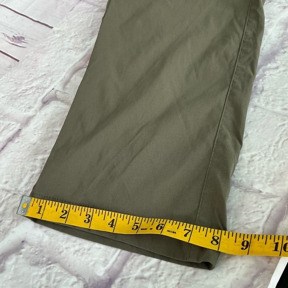 Hi-Tec Green Cargo Pants Straight-Leg Durable - Picture 10 of 13